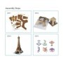 Cubic Fun - Puzzle 3D Turnul Eiffel (Nivel Mediu 39 Piese) Cubic Fun - 6